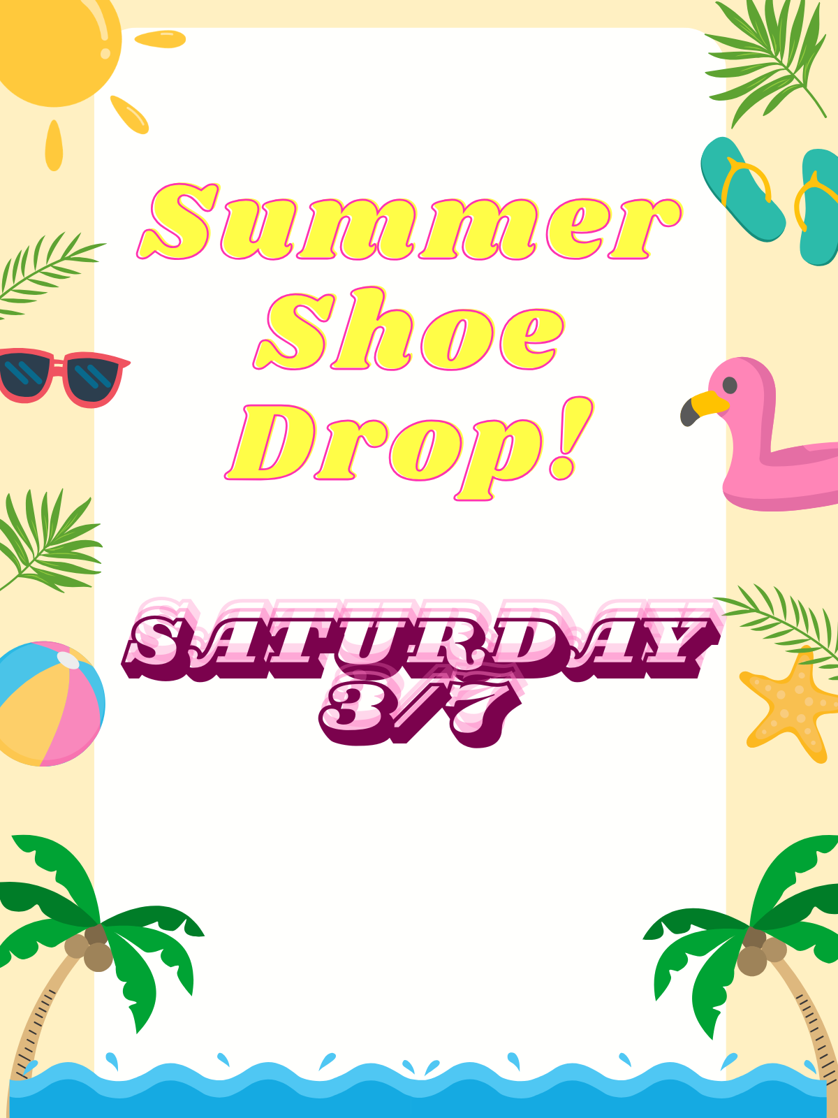 Summer Shoe Drop